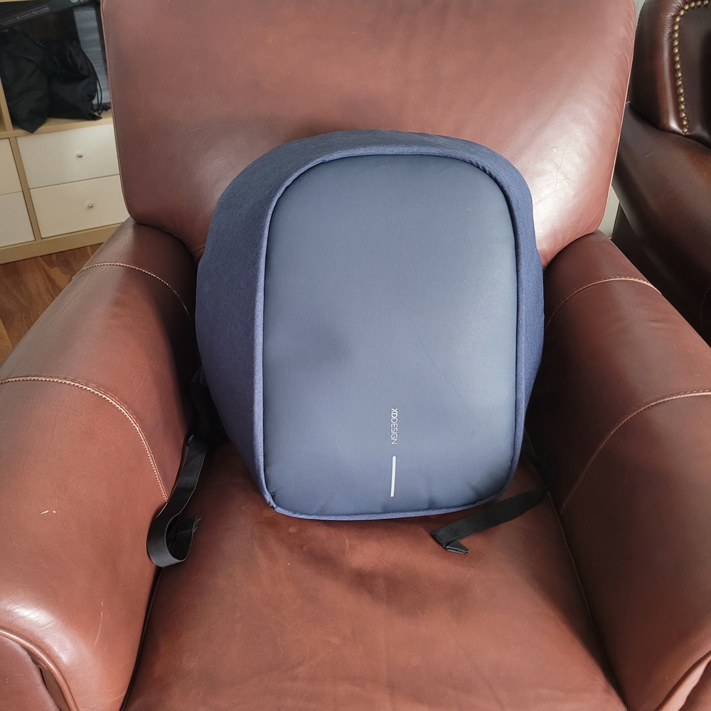 Navy Anti-Theft Backpack